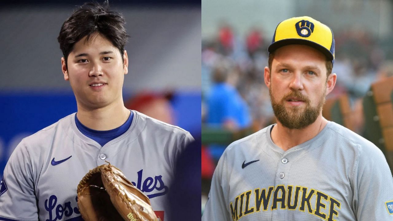 Shohei Ohtani (Left) and Rhys Hoskins (Right) (Images from - Getty)