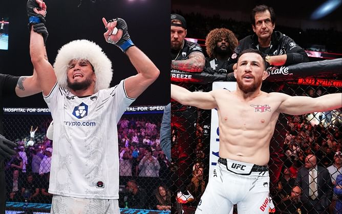 Umar Nurmagomedov claps back at Merab Dvalishvili's trash talk: "If you win the belt, we talk"