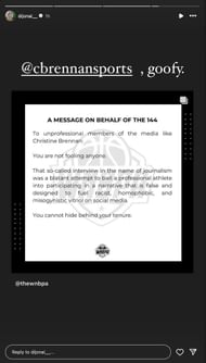 DiJonai Carrington (@dijonai__) - Instagram story