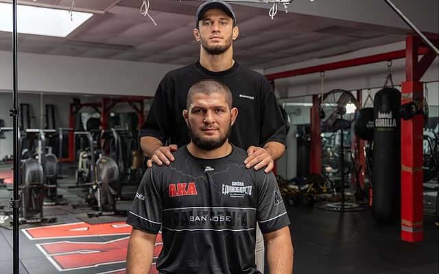 Khabib Nurmagomedov gives immediate reaction to cousin Usman Nurmagomedov's Bellator title defense