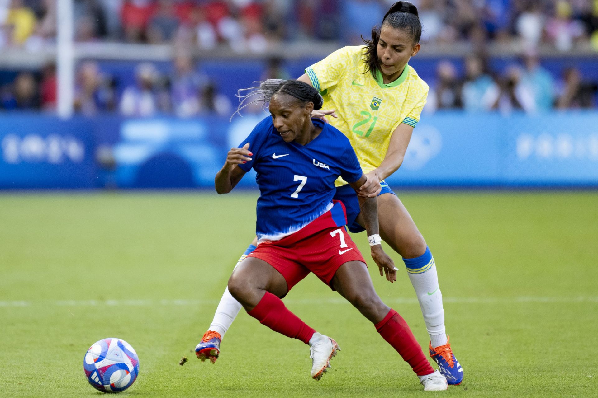 Dunn against Brazil (Image via Getty)