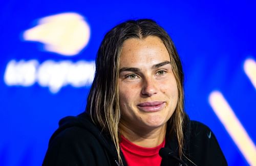 Aryna Sabalenka at the 2024 US Open (Source: Getty)