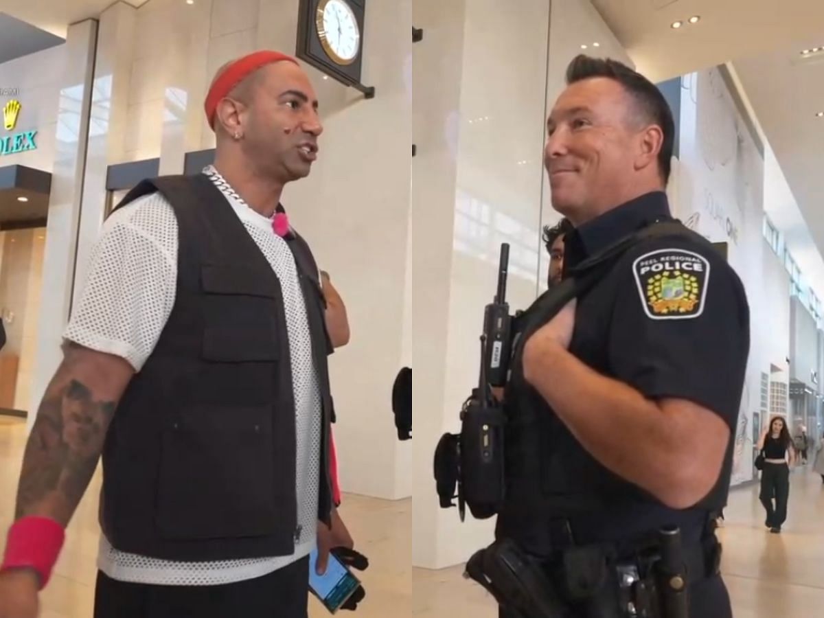 Fousey gets kicked out of Toronto Mall, banned for three months (Image via Kick/Fousey)