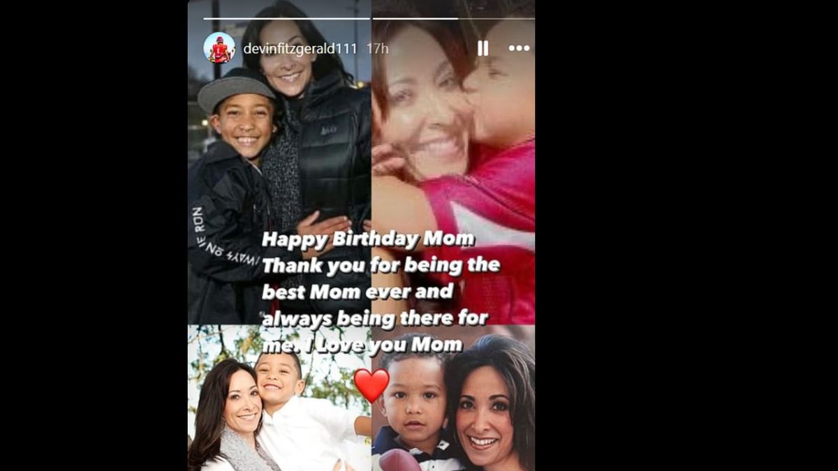 Former NFL WR Larry Fitzgerald Jr.’s son Devin Fitzgerald shares