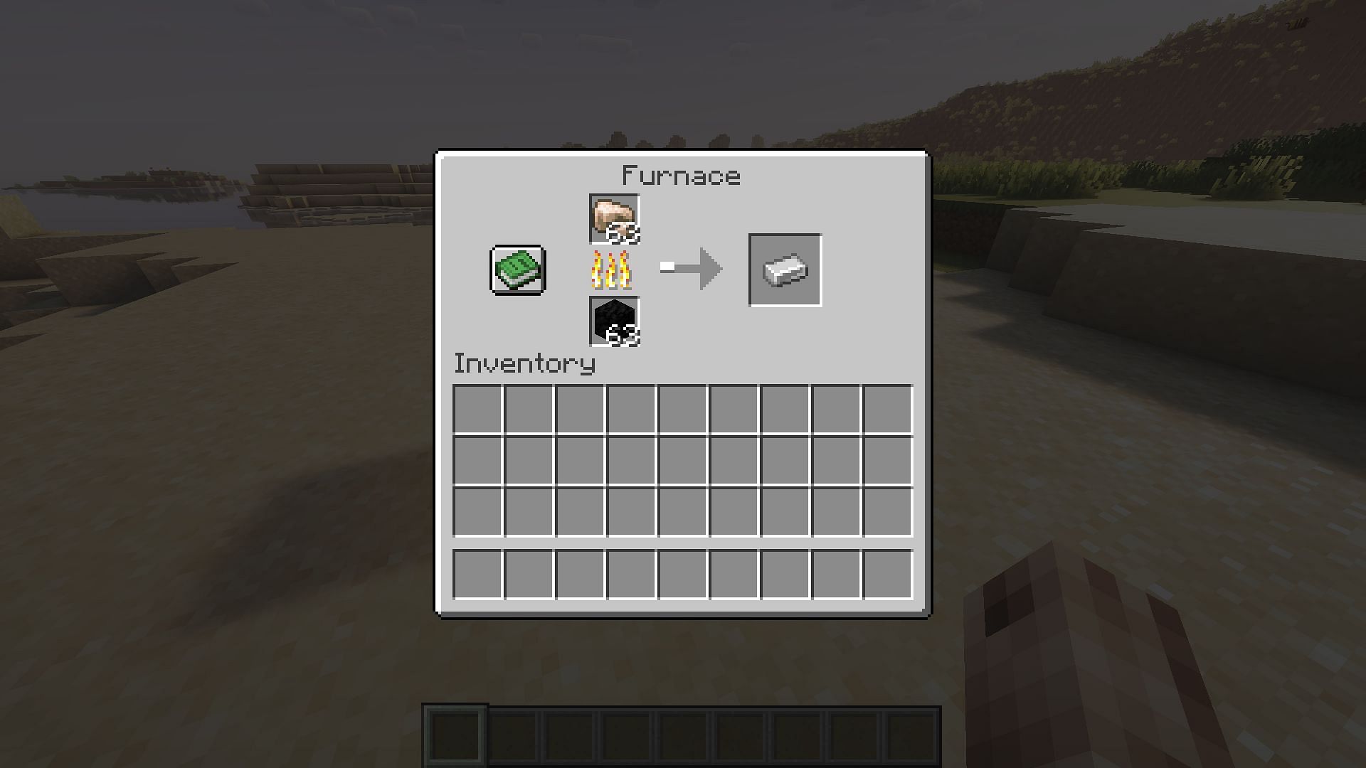 If you're going to use coal to fuel your Minecraft furnaces, condense it into coal blocks (Image via Mojang)