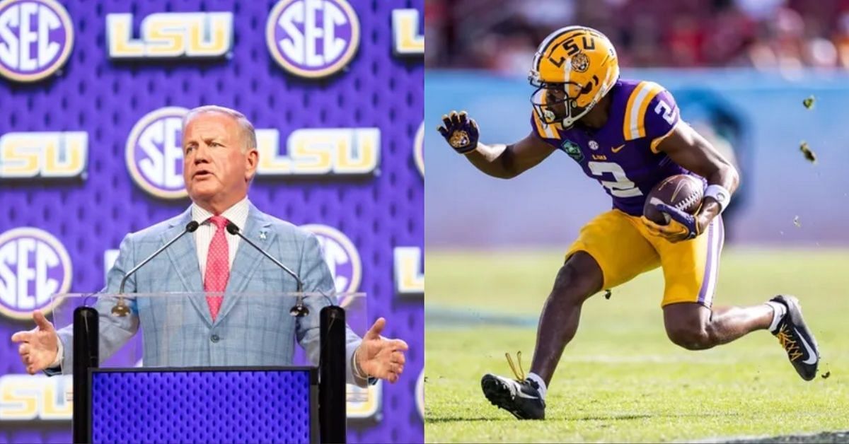 LSU HC Brian Kelly faces fans wrath over justification for Kyren Lacy&rsquo;s personal foul - IMAGN