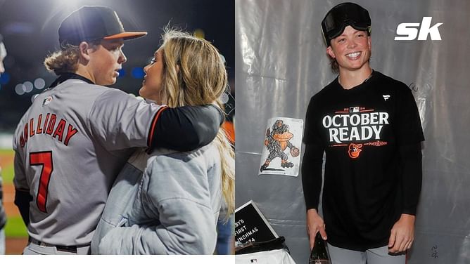 Jackson Holliday's wife Chloe reacts to 'baby’s first Clinchmas' as Orioles clench postseason spot in husband's rookie year
