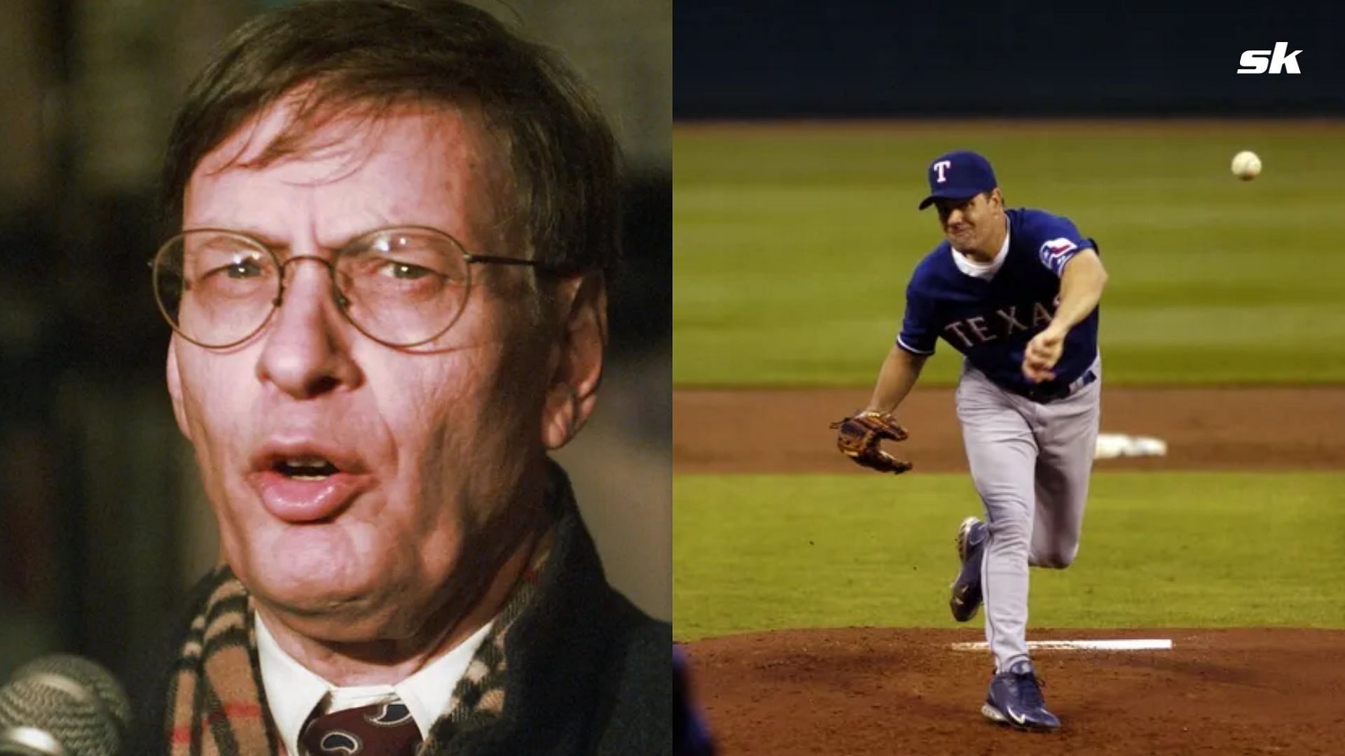 Former MLB Commissioner Bud Selig &amp; Texas Ranger Pitcher Kenny Rogers