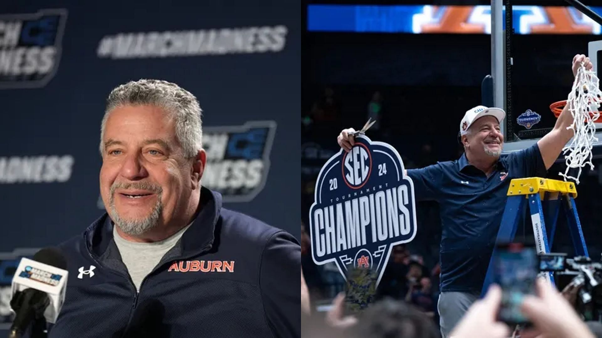 Auburn coach Bruce Pearl spoke highly of America in a recent appearance.