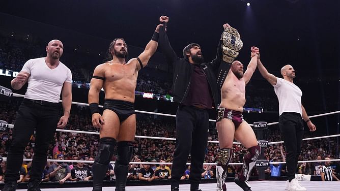 [WATCH] Unseen footage of Jon Moxley hugging Bryan Danielson before signaling shocking betrayal at AEW All Out