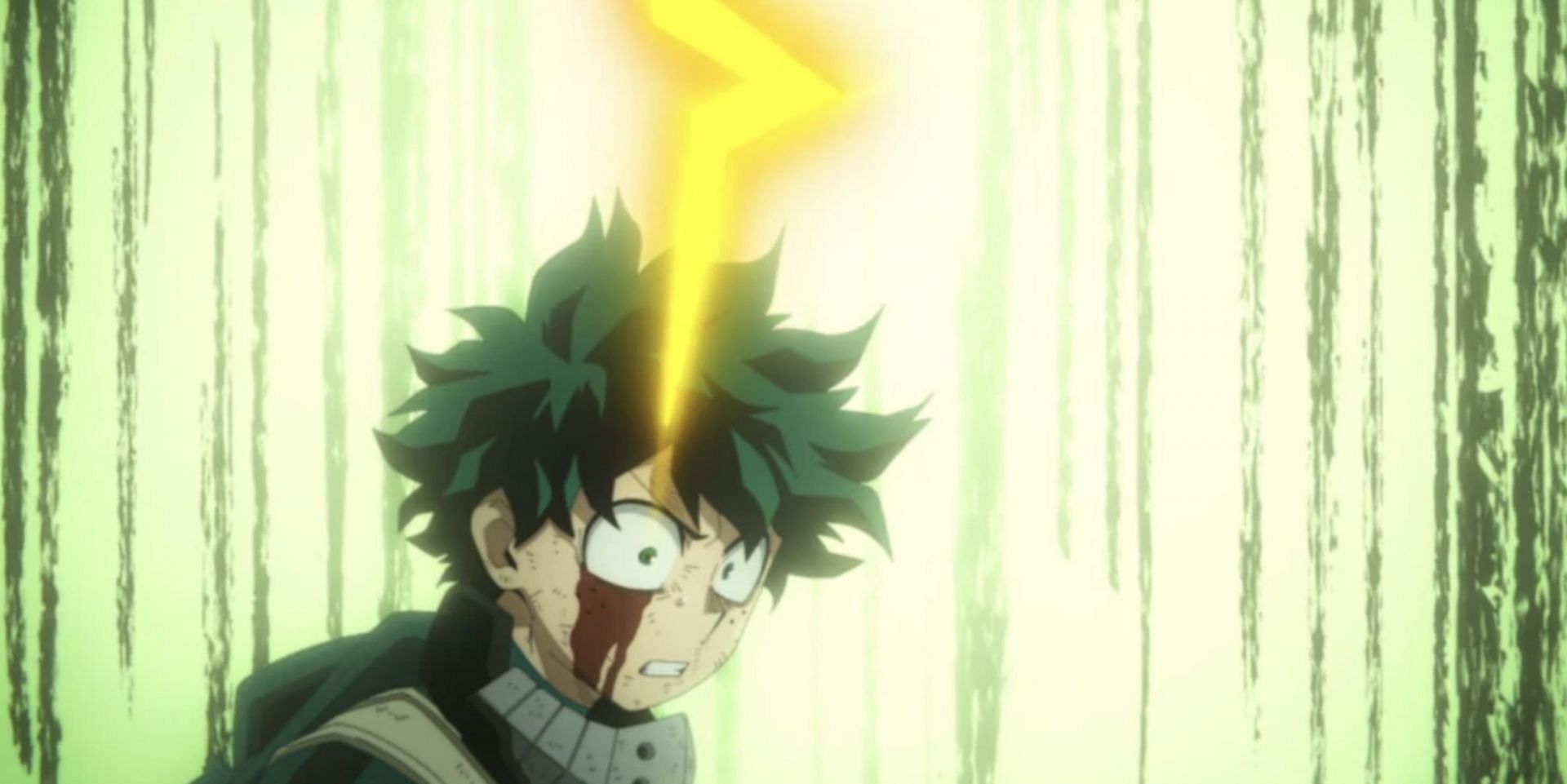 Izuku Midoriya as seen in anime (Image via Studio Bones)