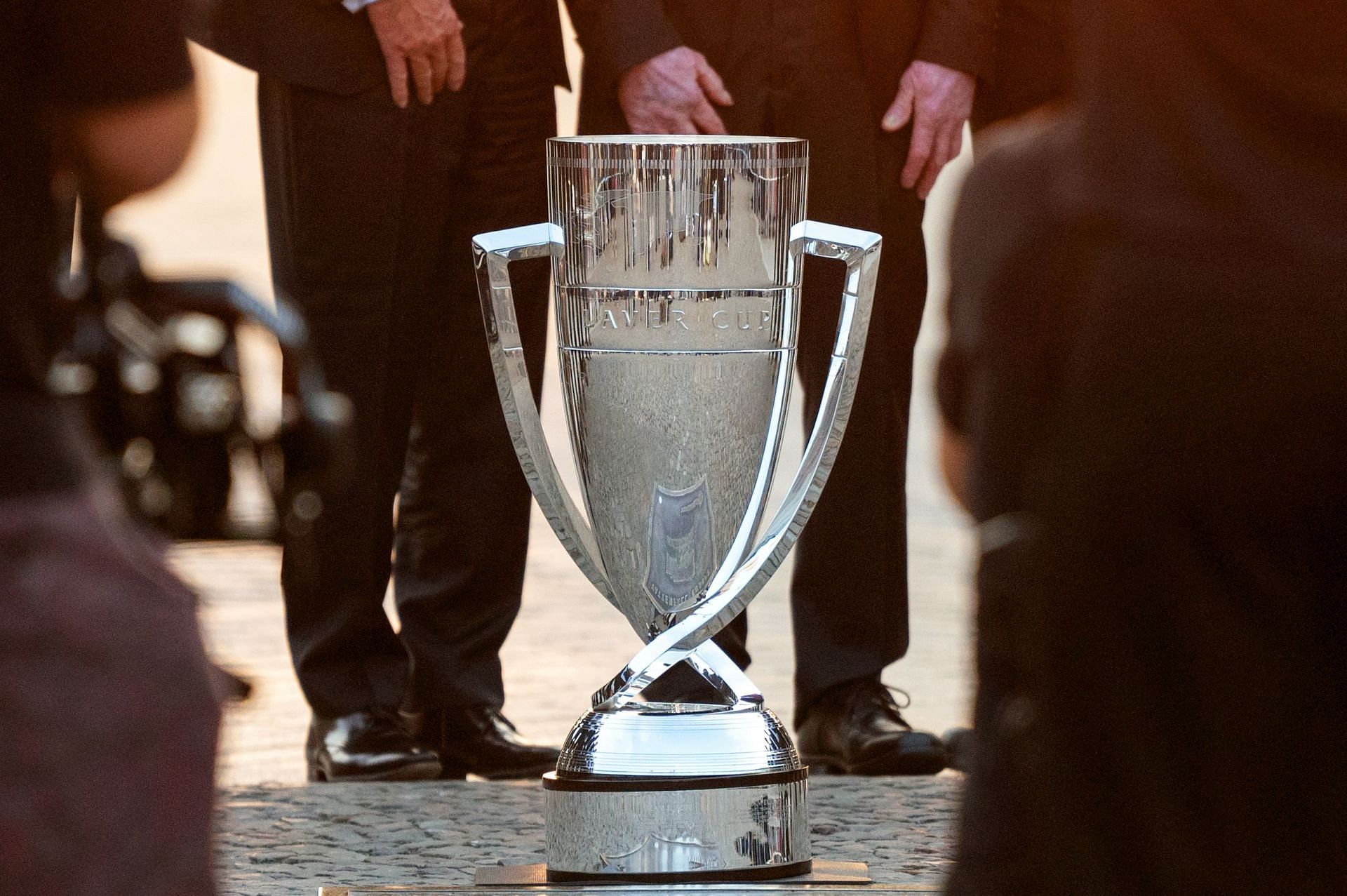 Laver Cup presentation at the Brandenburg Gate - Source: Getty