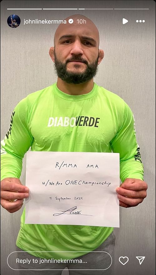 John Lineker announces his Reddit AMA.