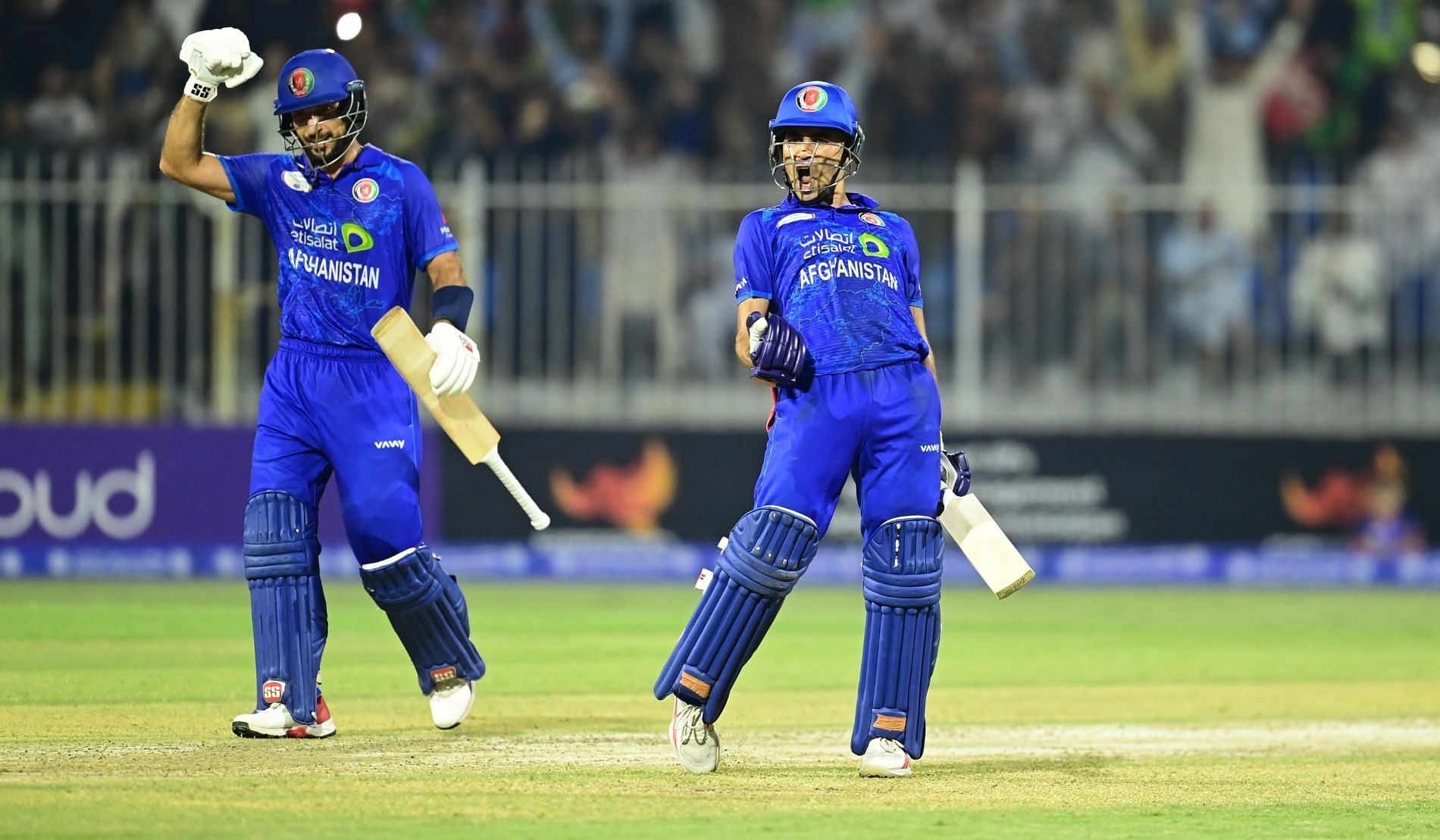 Rahmanullah Gurbaz struck an excellent ton in the second one-dayer. (Image Credits: @ACBofficials/ X)