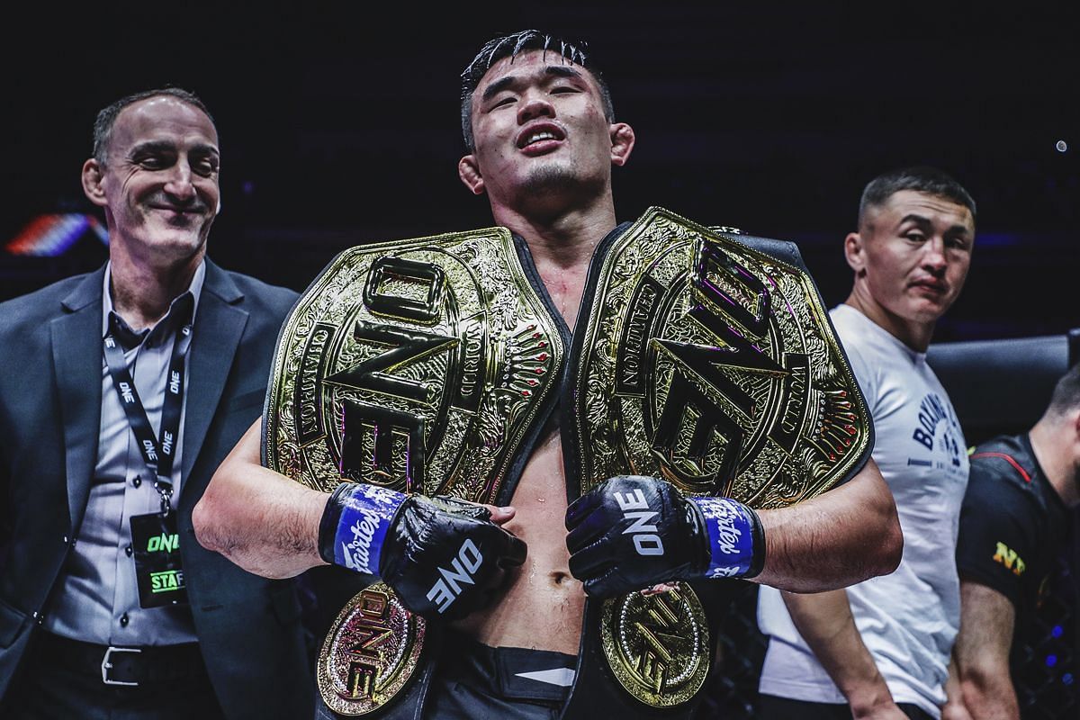 Christian Lee says he was ready to defend whichever belt ONE Championship asked him to in Atlanta. -- Photo by ONE Championship