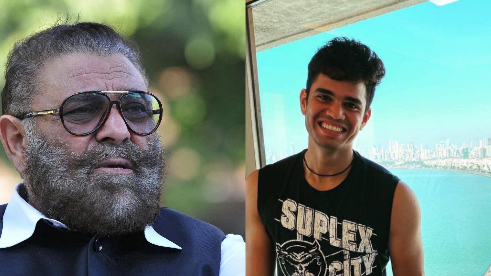 Yograj Singh trained Arjun Tendulkar for two weeks in 2022 (Image: Getty and @arjuntendulkar24 on Instagram)