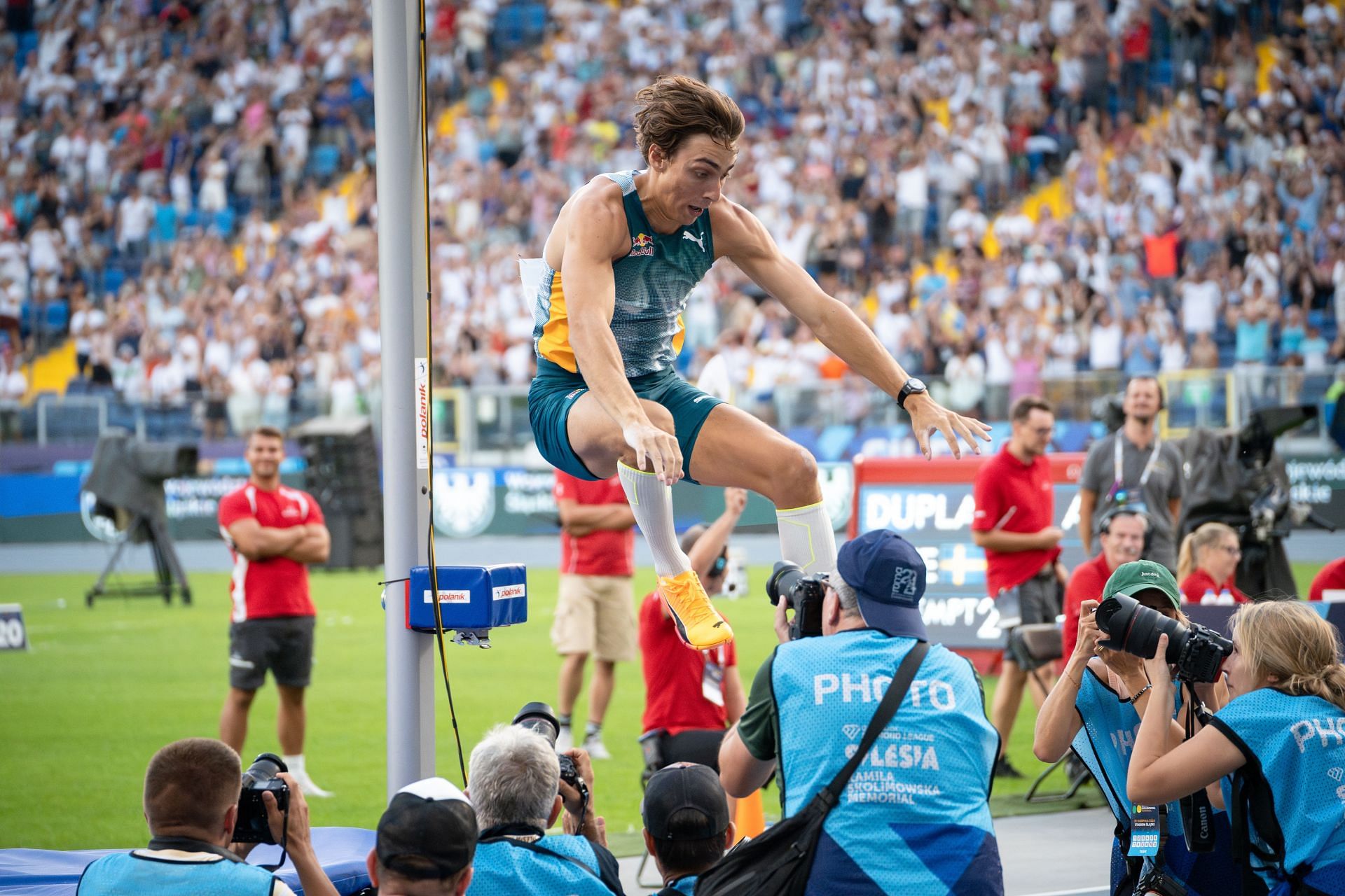 Duplantis at the Silesia Diamond League (Source: Getty)