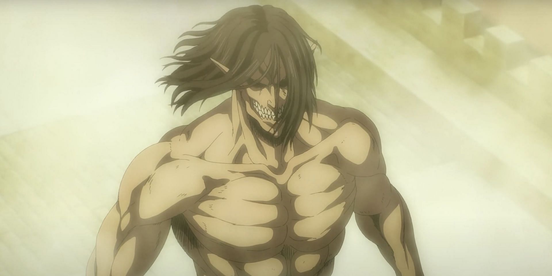 Eren Yeager as seen in anime (Image via MAPPA)