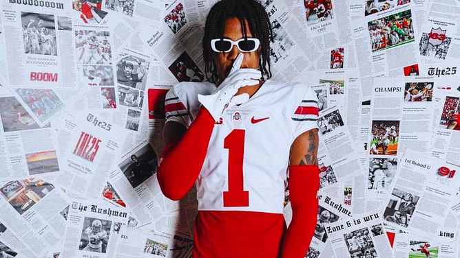 SPOTTED: Ohio State five-star plus CB commit Na'eem Offord dons Auburn & Oregon outfits