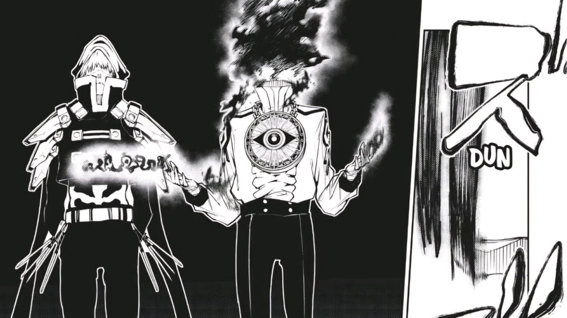 Marze and Headless, as seen in the manga (Image via Kodansha)