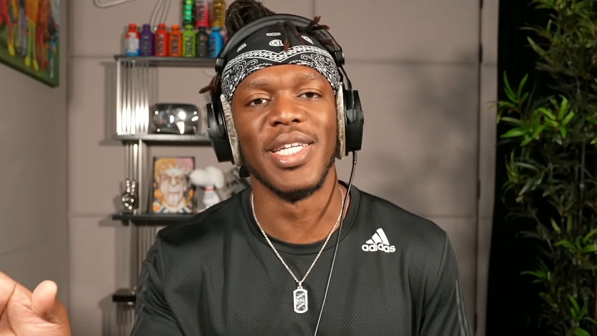 KSI has responded to criticism of Lunchly in a video on YouTube (Image via JJ Olatunji/YouTube)