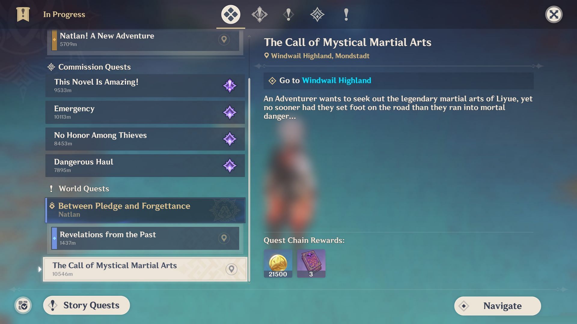 The Call of Mystical Martial Arts (Image via HoYoverse)