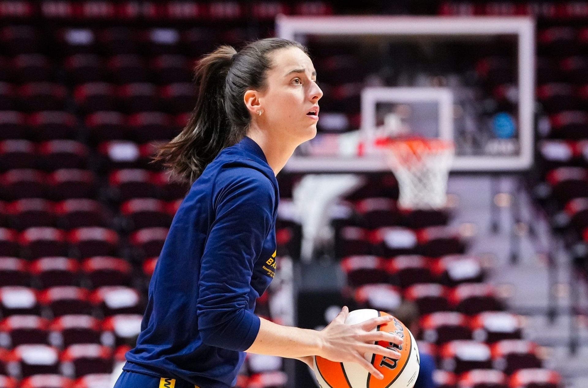 Anonymous insider speculates on why there is a lack of Caitlin Clark signature Nike sneaker. (Photo from Indiana Fever X page)