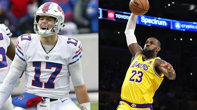 "Really like watching Josh Allen play football": LeBron James heaps praise on Bills QB for impressive outing vs Jaguars