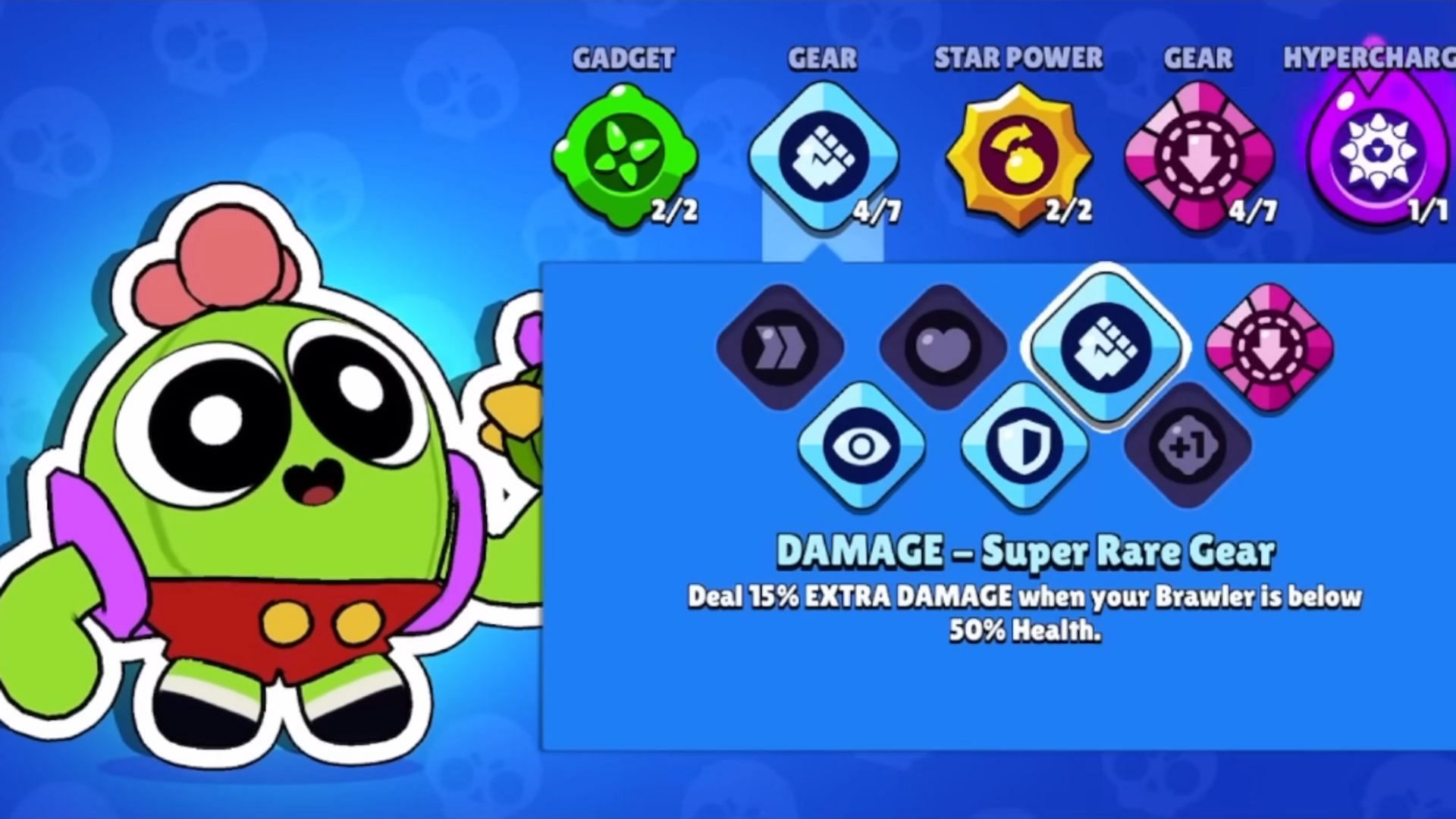 Damage Gear (Image via Supercell)