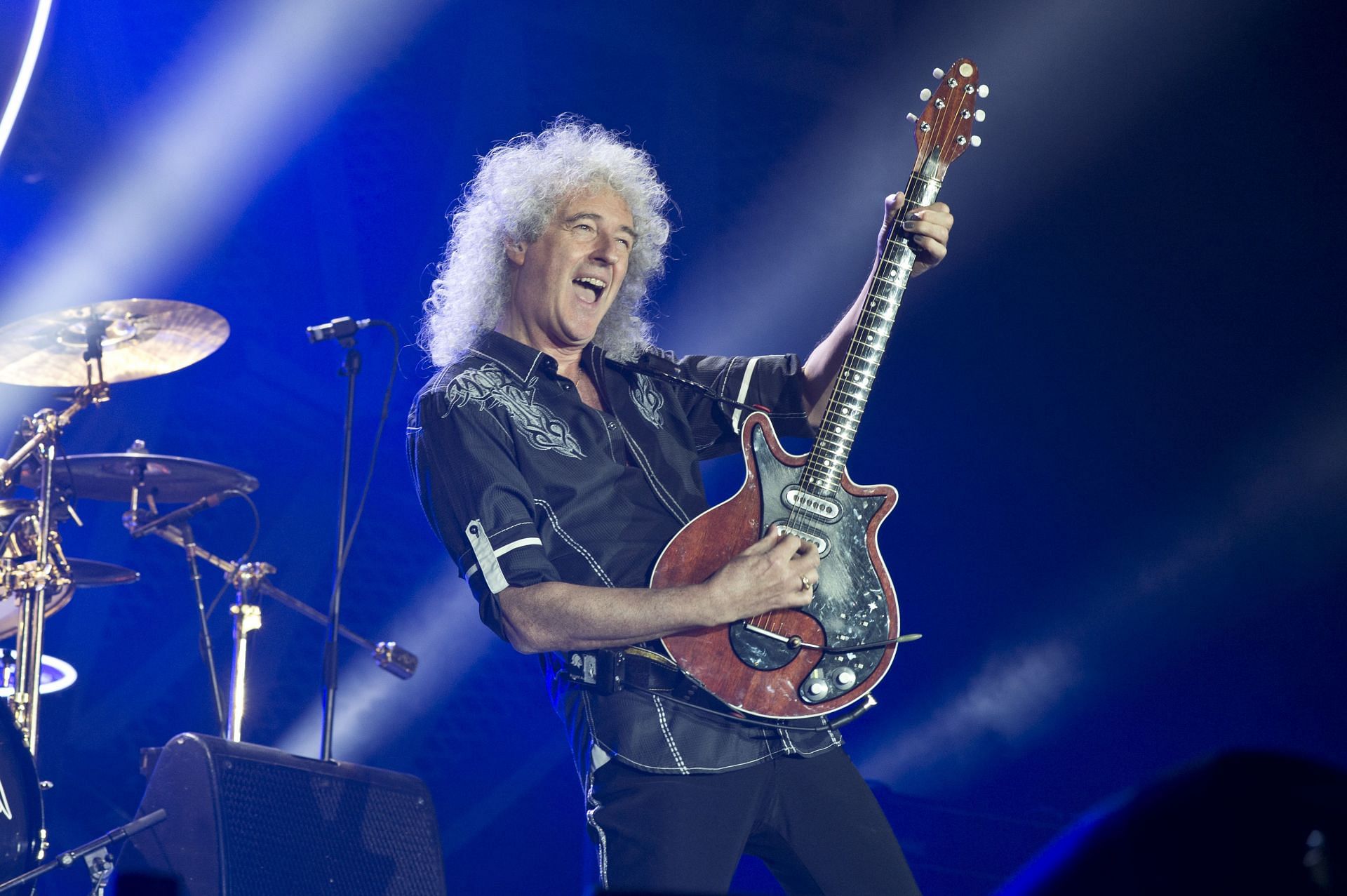 Queen and Adam Lambert Perform in Concert in Barcelona - Source: Getty