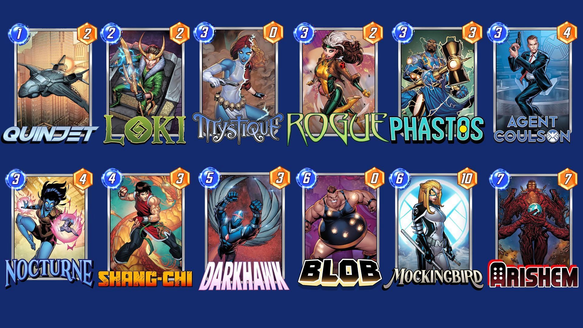 The Arishem Interrobang Deck is a cost-effective Marvel Snap Phastos deck (Image via Nuverse)