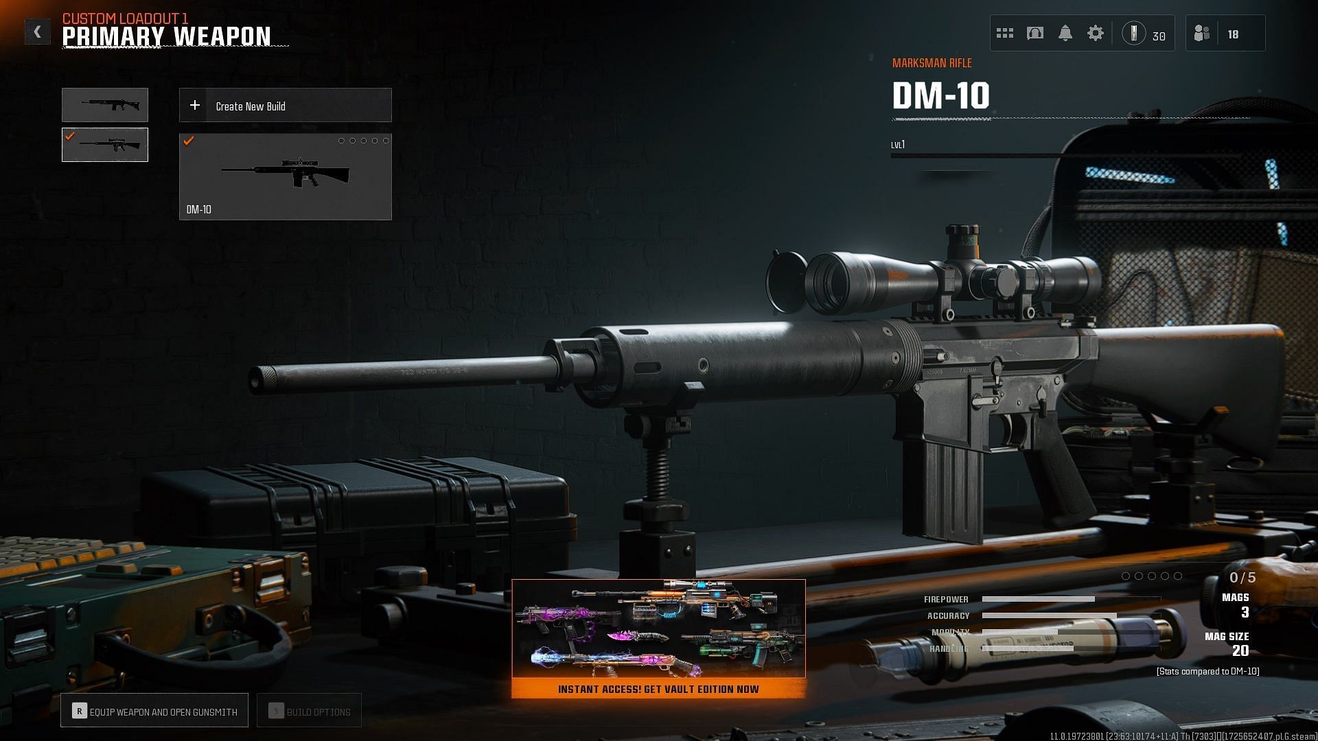 Building the best DM-10 loadout in Black Ops 6 Beta (Image via Activision)