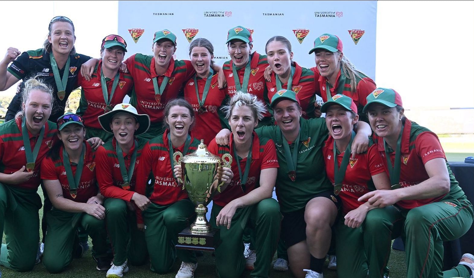 Tasmania Women won WNCL 2023/24 (Credits: X / Cricket Tasmania)