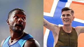 "I never thought I'd see a distance race being dominated by a non-african" - Justin Gatlin weighs in on Jakob Ingebrigtsen's 3000m world record