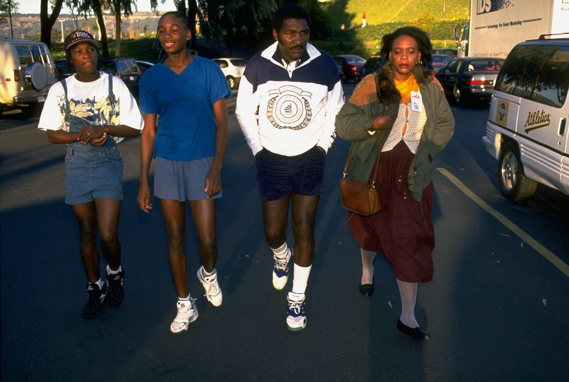 Williams Family, 1994 Bank of the West Classic - Source: Getty