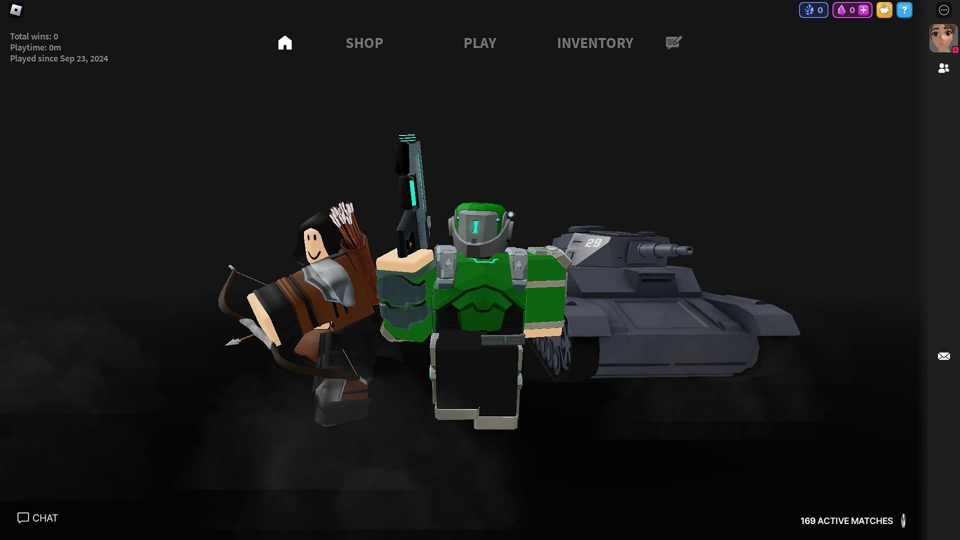 The loading screen in Mini Empires (Image via Roblox)