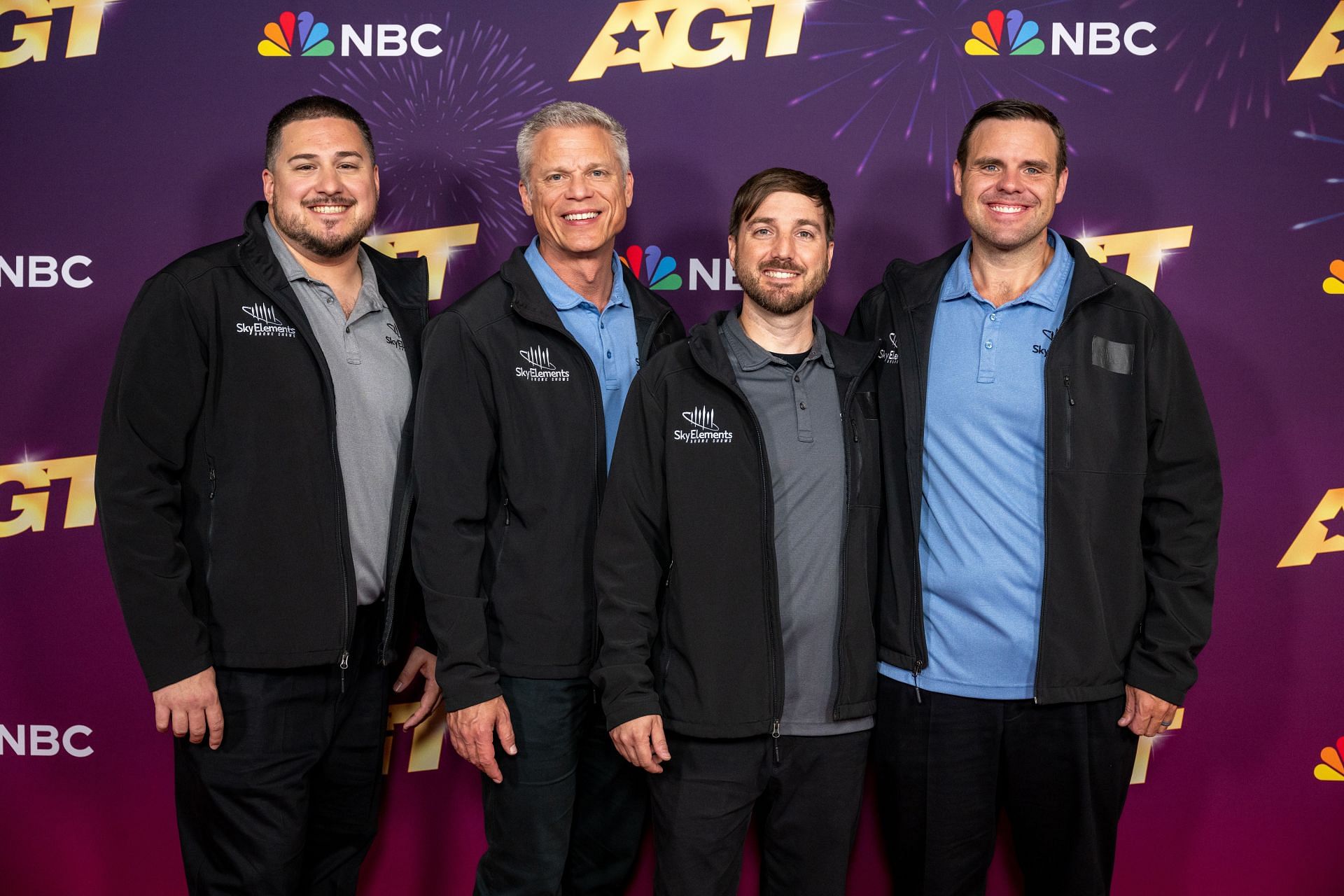 Drone act Sky Elements at &#039;America&#039;s Got Talent&#039; season 19 Quarterfinals 2 Red Carpet (Image via Getty)