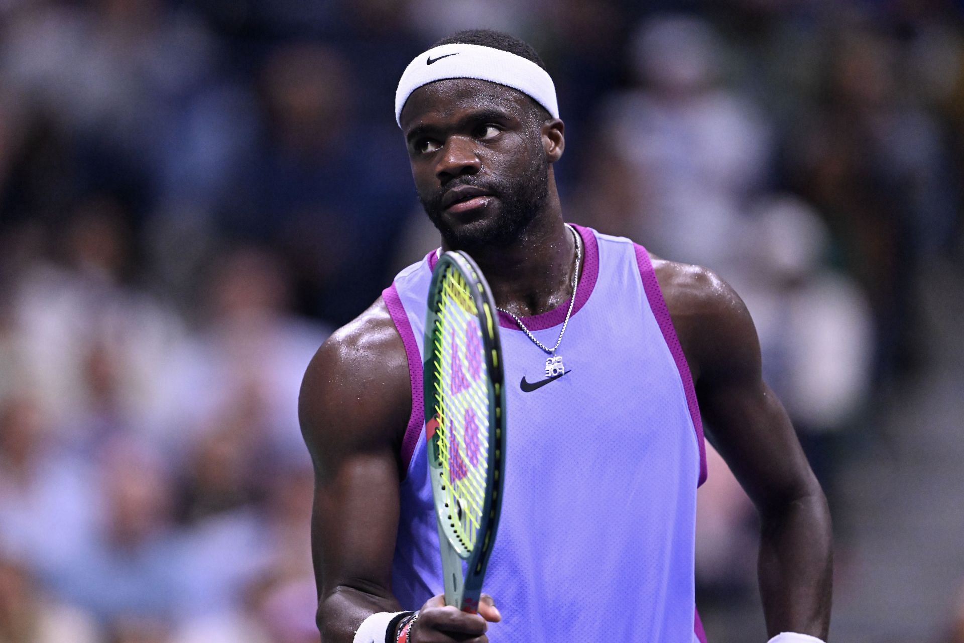 Frances Tiafoe at the 2024 US Open. (Photo: Getty)