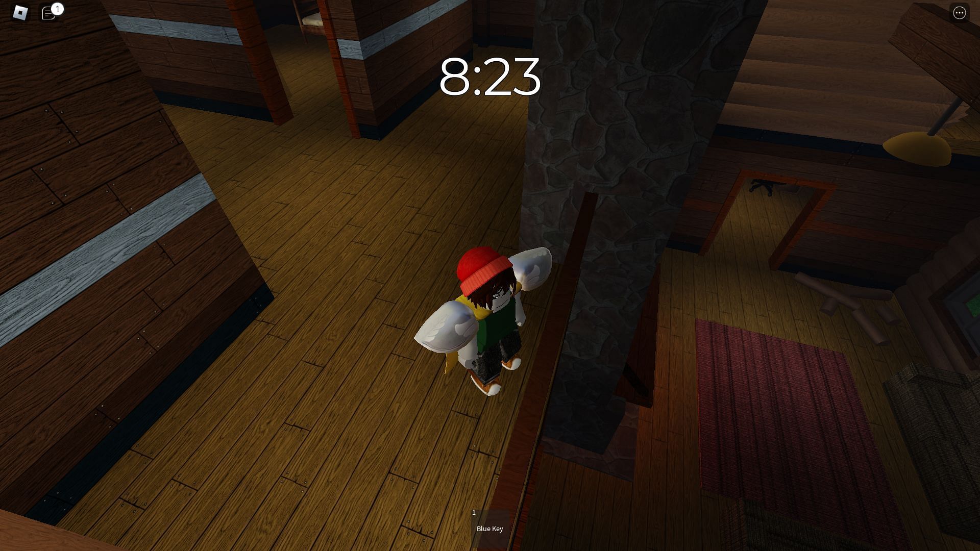 Navigating the house (Image via Roblox)