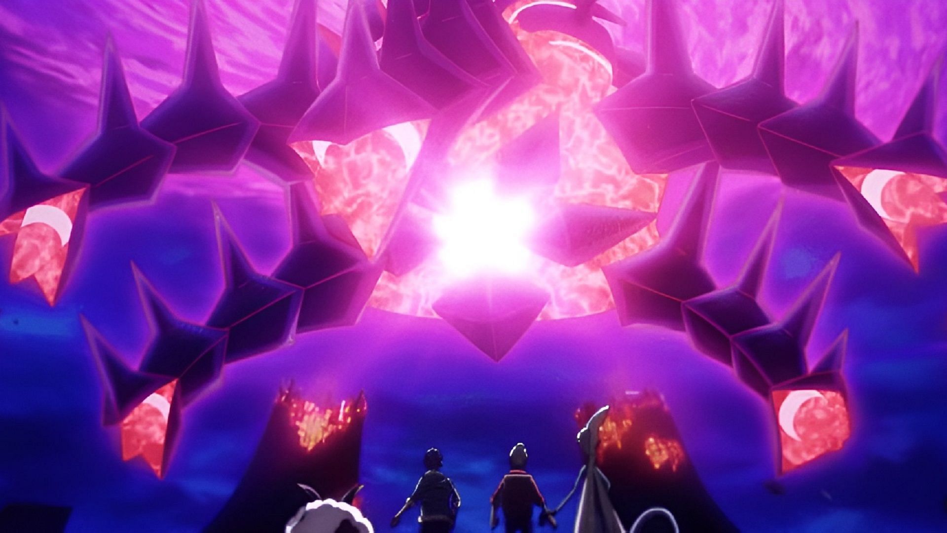 Eternatus' Darkest Day nearly destroyed the Galar region (Image via The Pokemon Company)