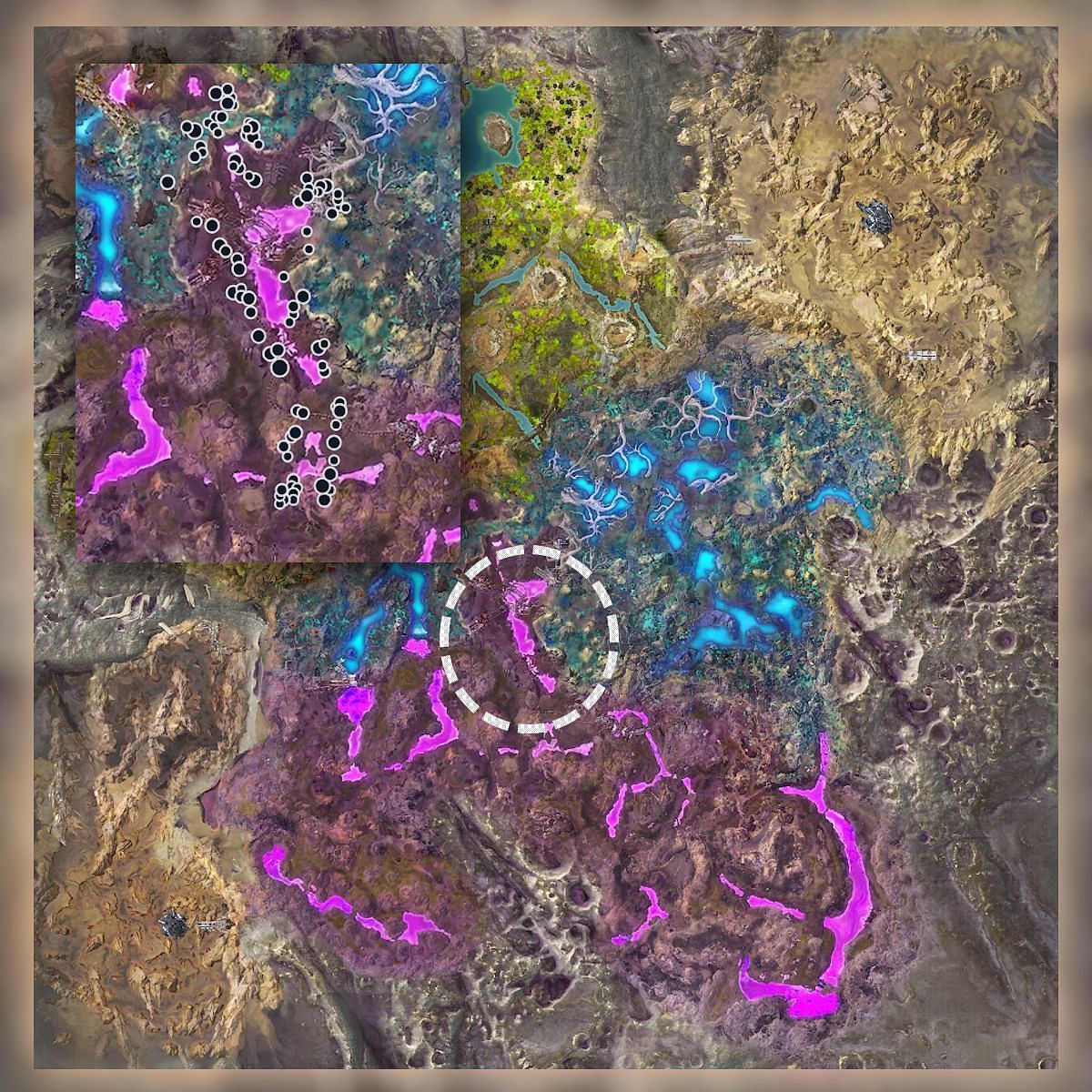 ARK Survival Ascended Aberration Resource map: Best locations for all ...