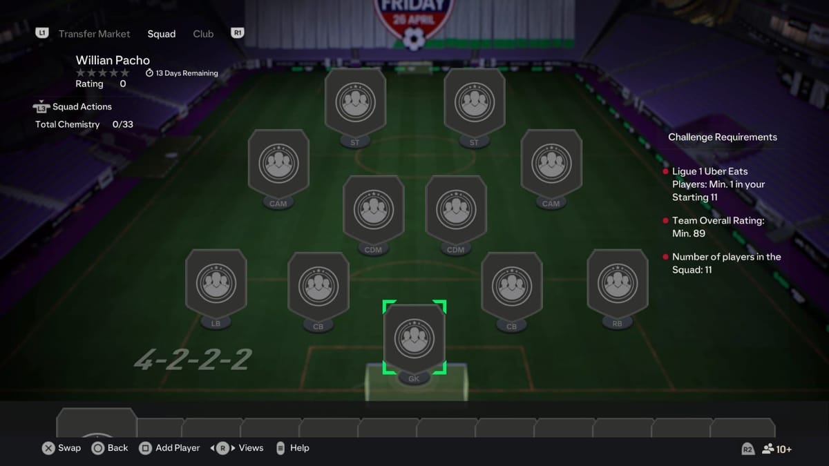 EA FC 24 Willian Pacho FUTTIES SBC: All tasks and cheapest solutions