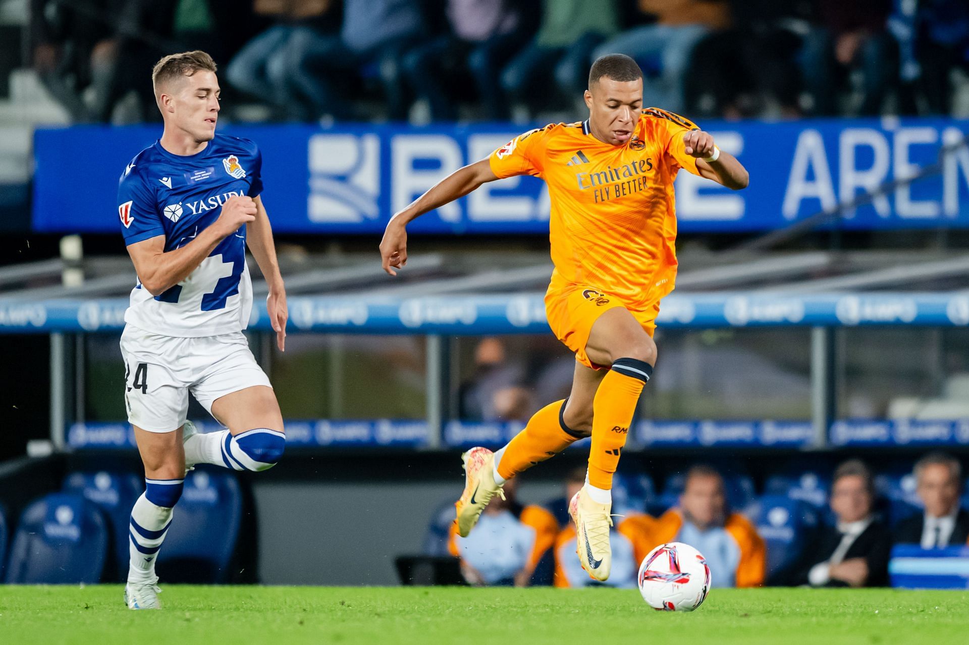 Mbappe in action for Real Madrid (Image via Getty)