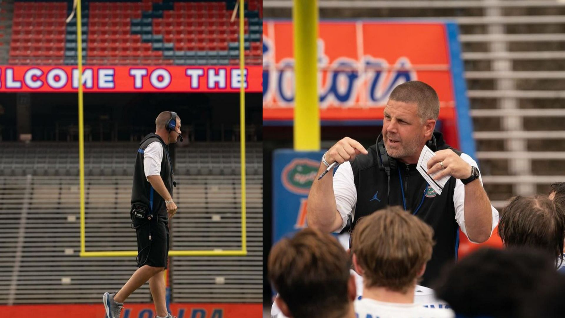 Florida Gators coach Billy Napier (Gators