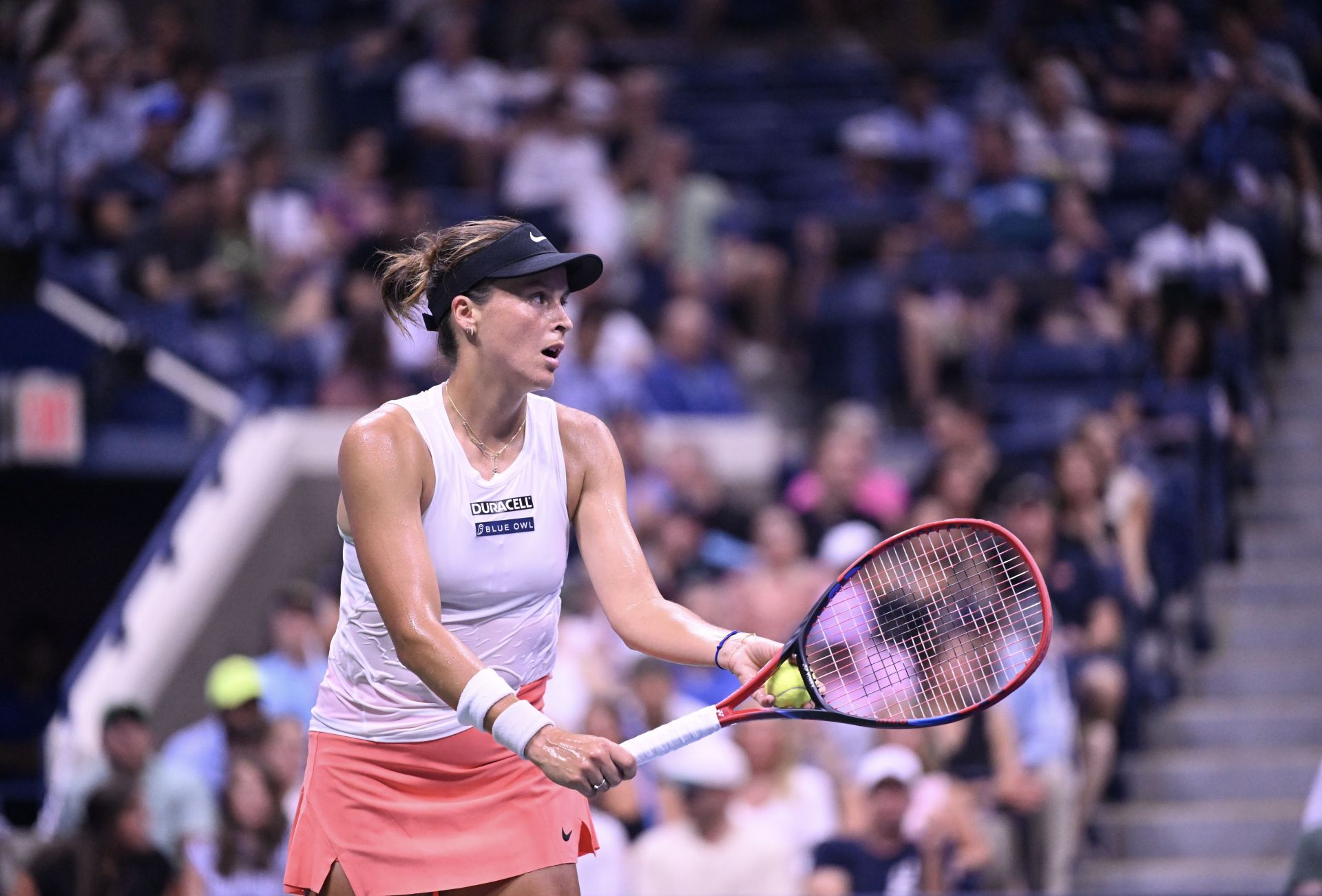 Tatjana Maria in action at the US Open (Picture: Getty)