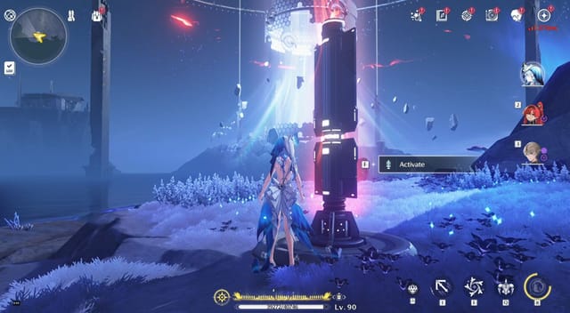 How to reach the Tethys' Deep island Resonance Beacon in Wuthering Waves