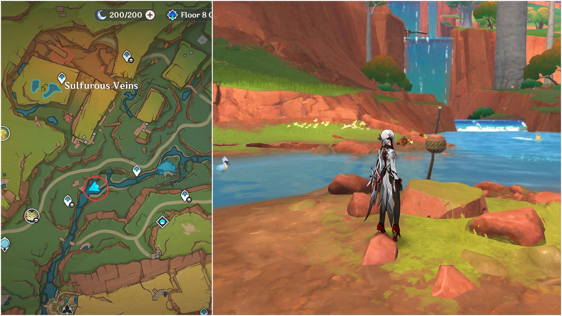 Hidden Natlan Puzzle #2 location (Image via HoYoverse)