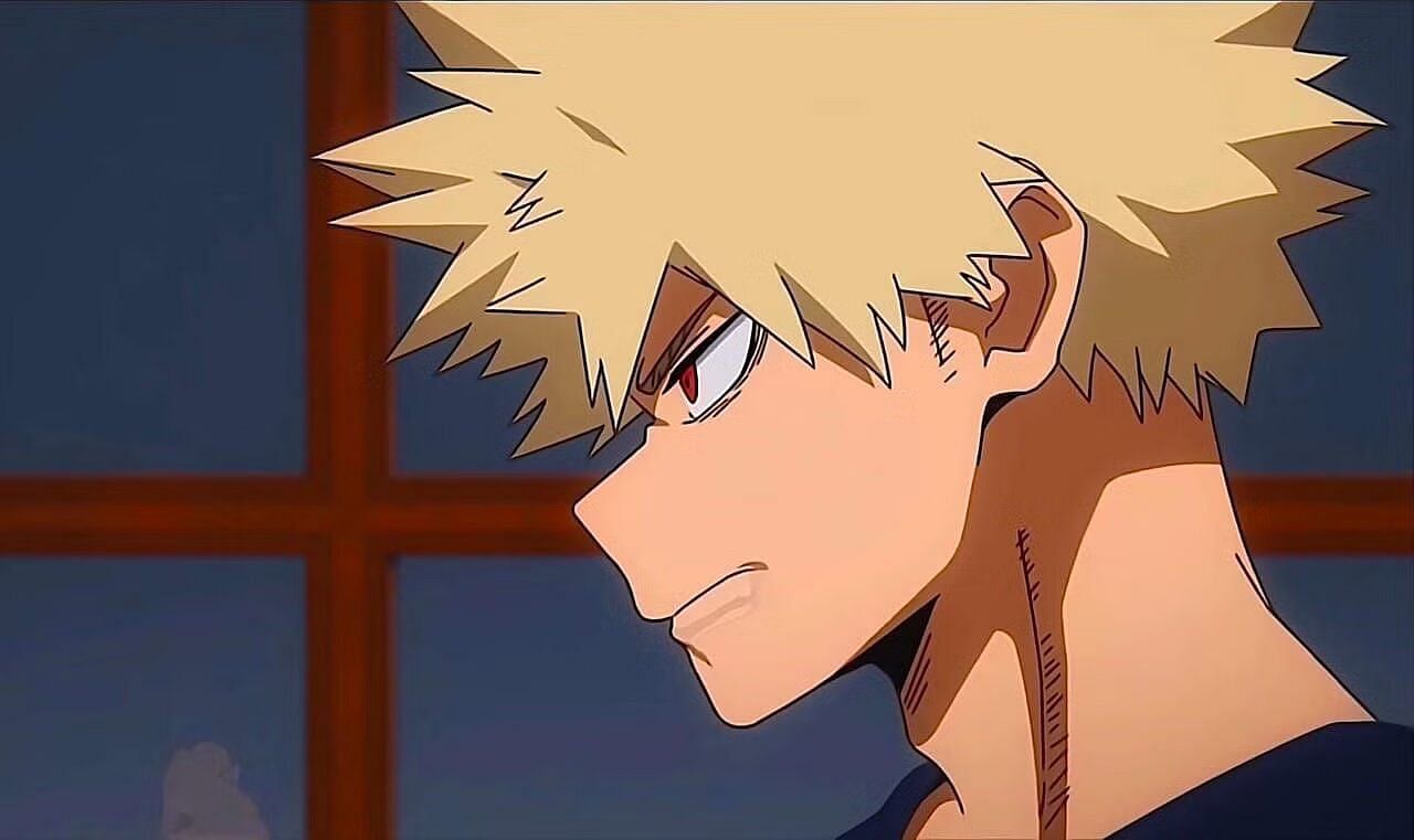 Ironically, Bakugo got a better character arc than Deku in My Hero Academia (Image via Bones).