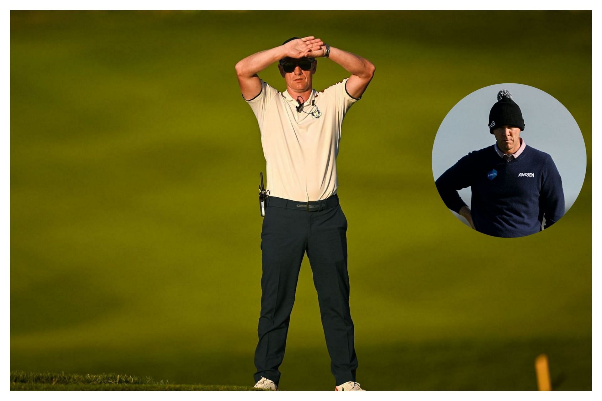 Luke Donald and Seamus Power (Images via Getty)