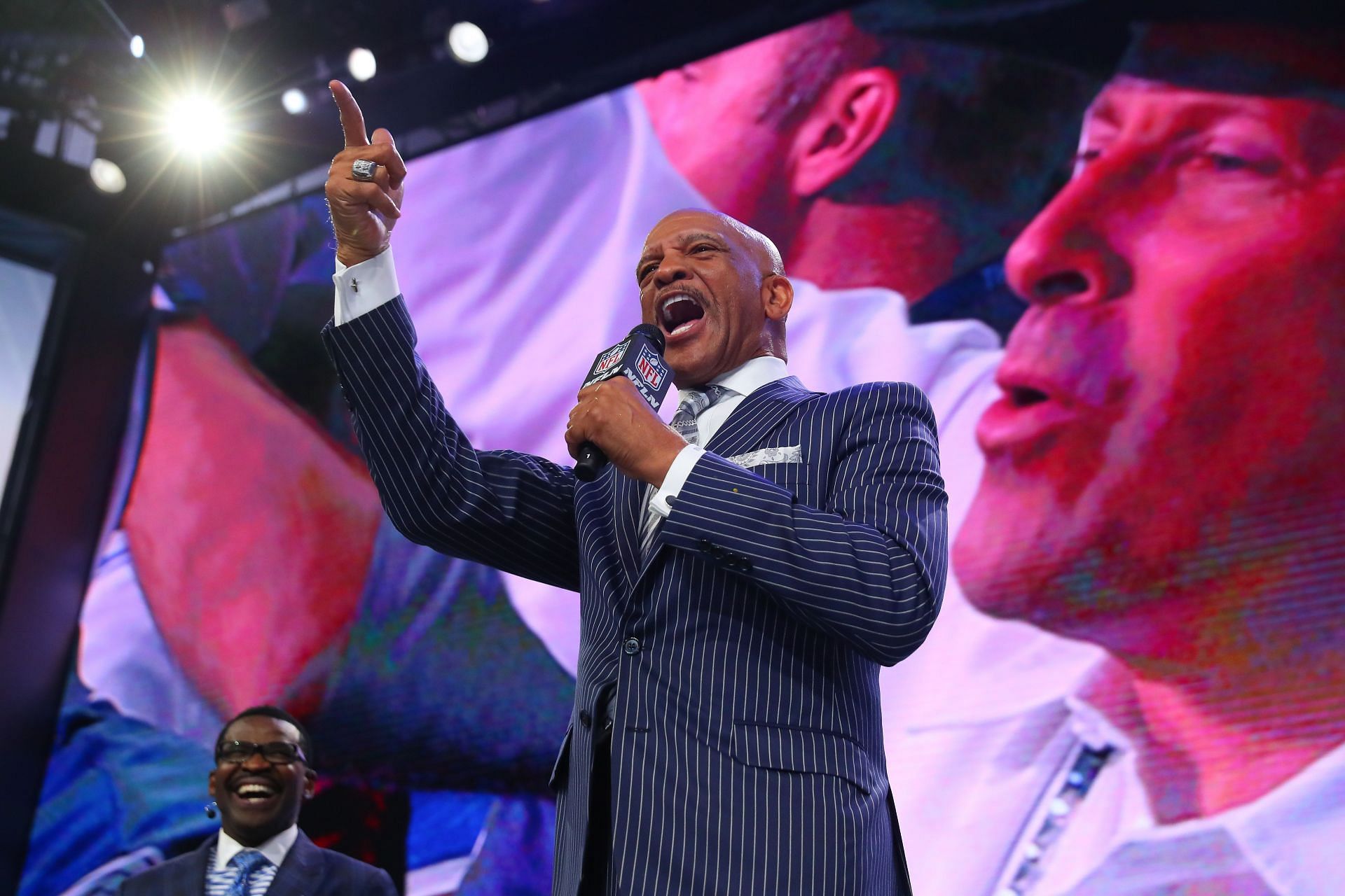 Drew Pearson at NFL Draft - Source: Getty